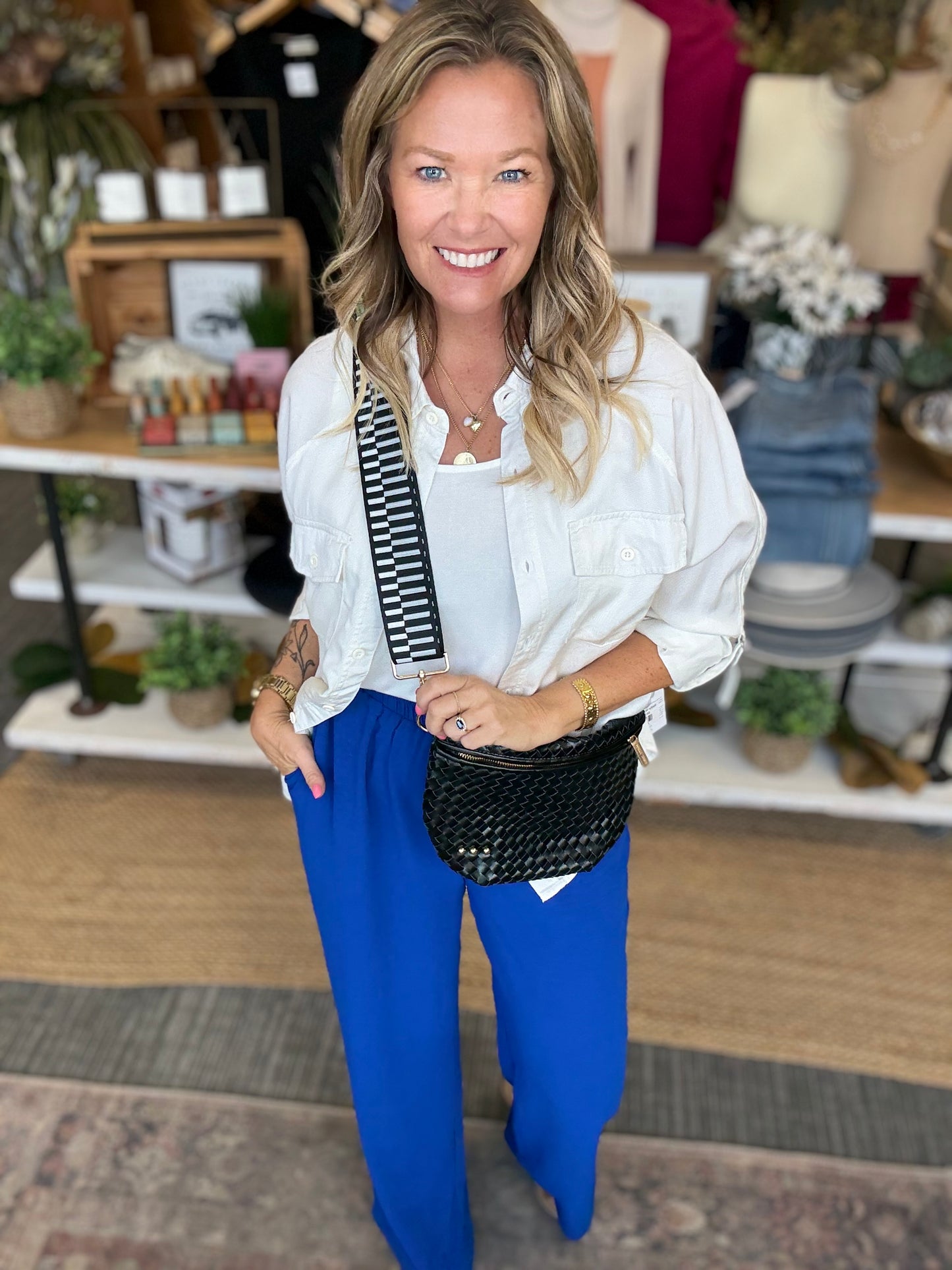 Royal Blue Pants