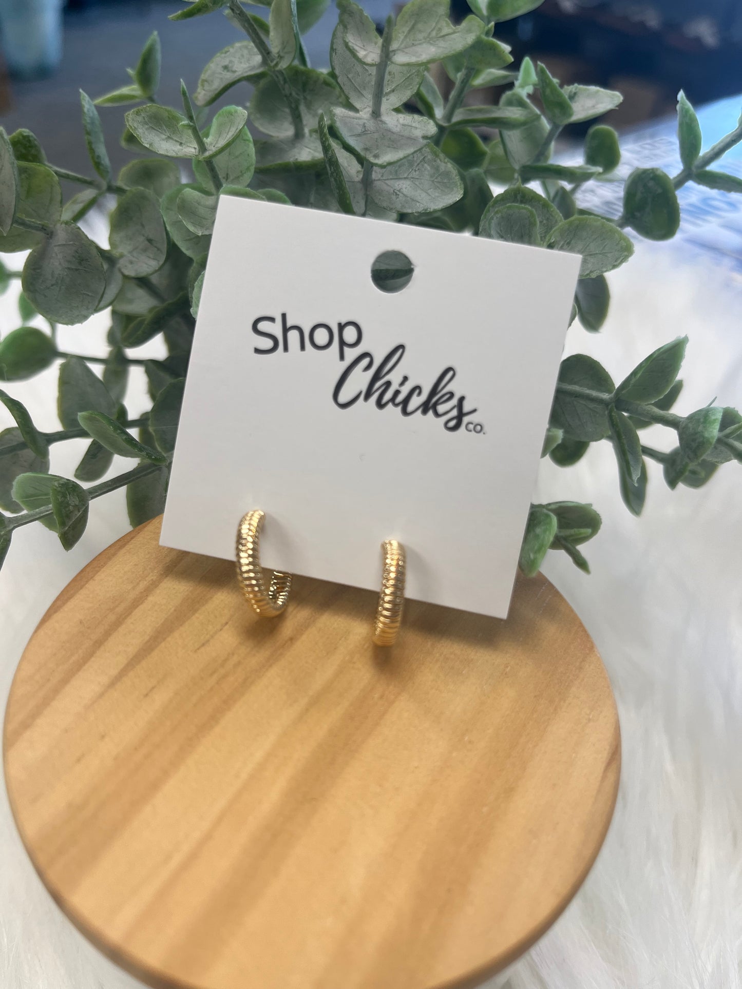 Mini Gold Ring Hoops