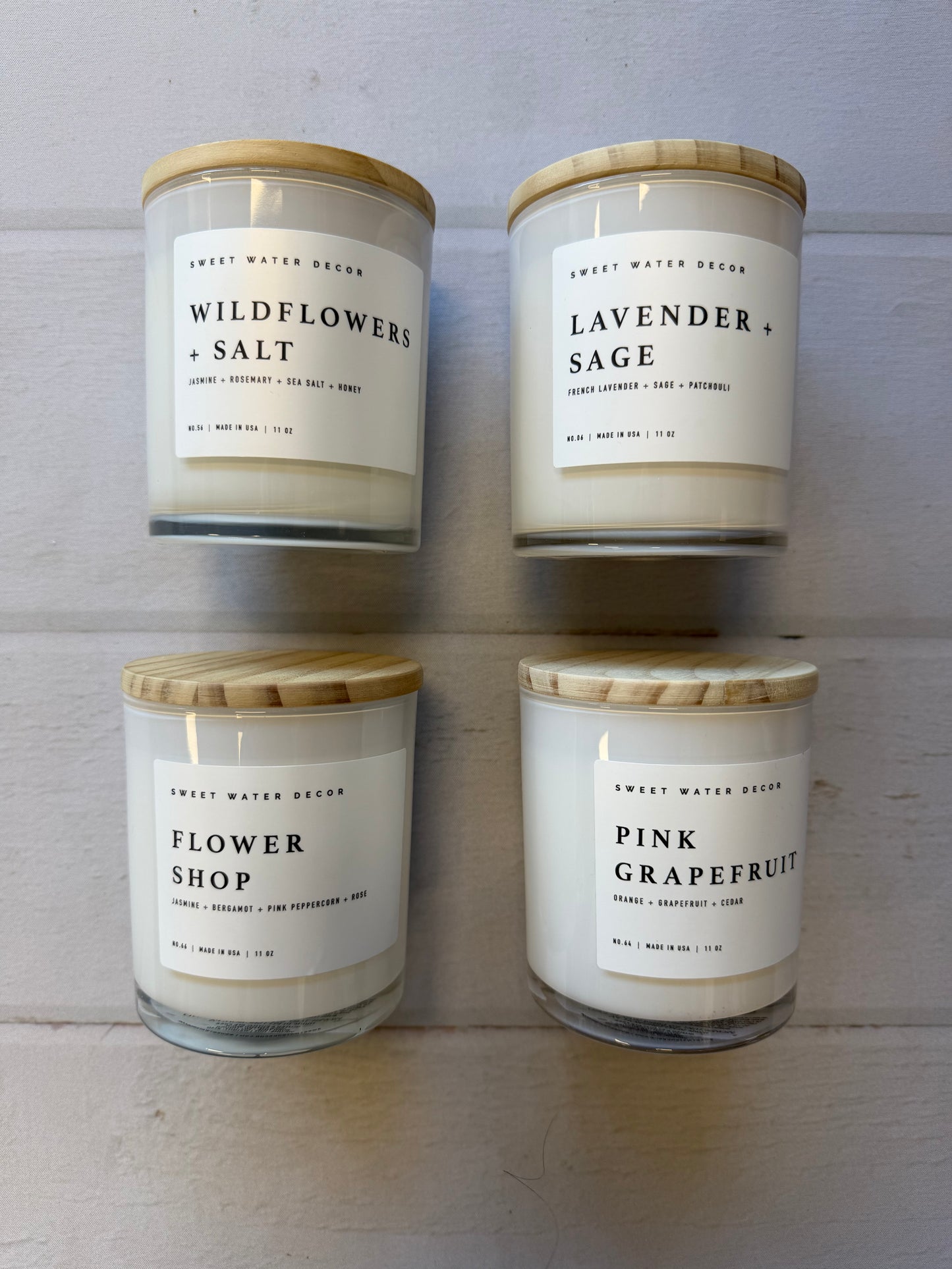 Wood Lid Jar Candle