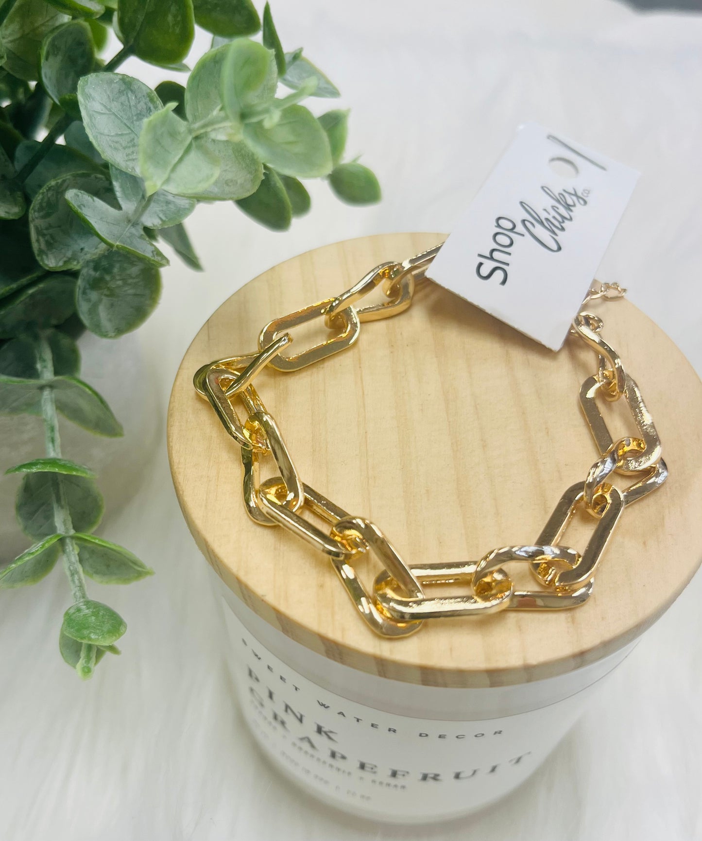 bold chunky bracelet