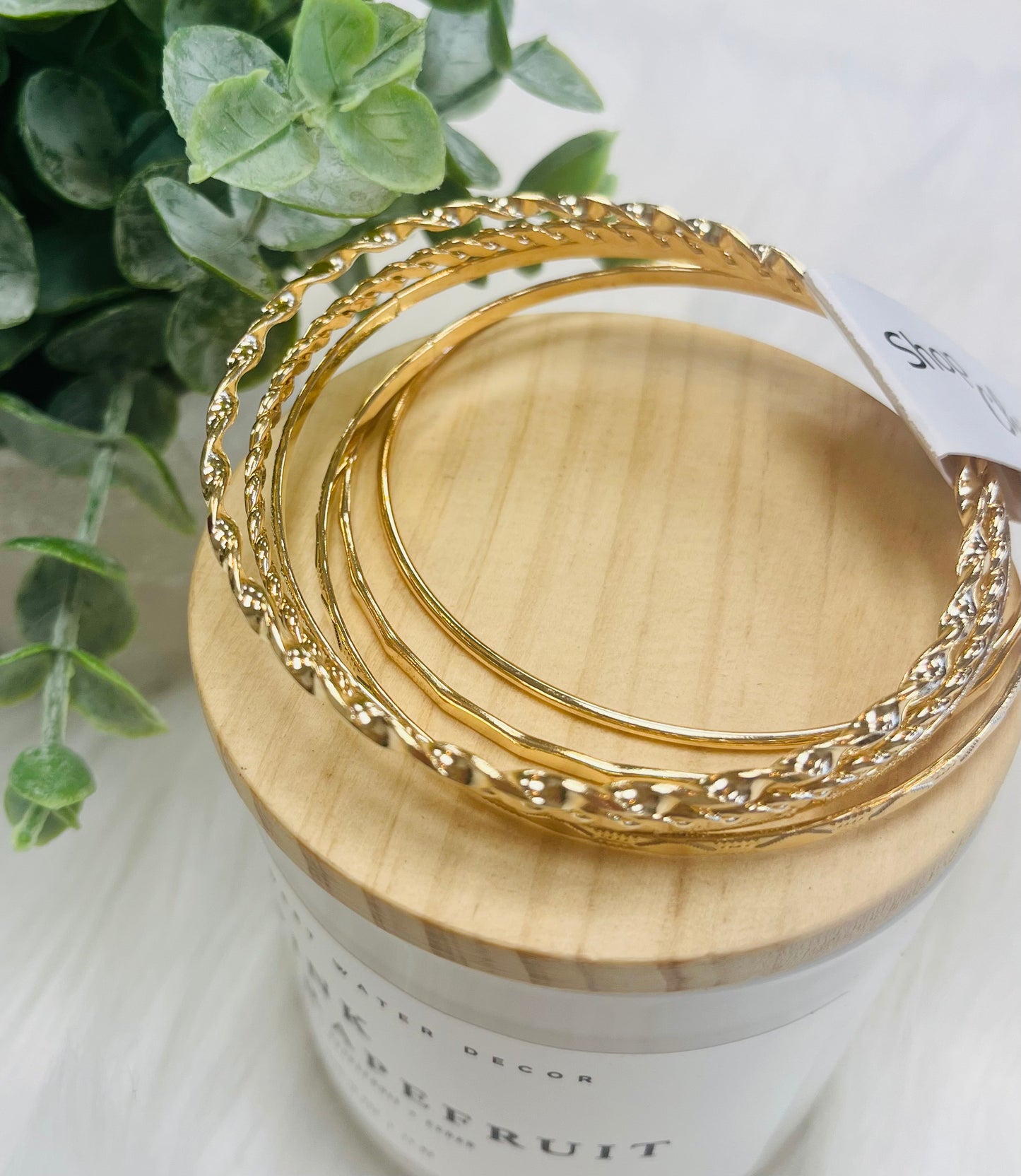 Gold layered Bangles