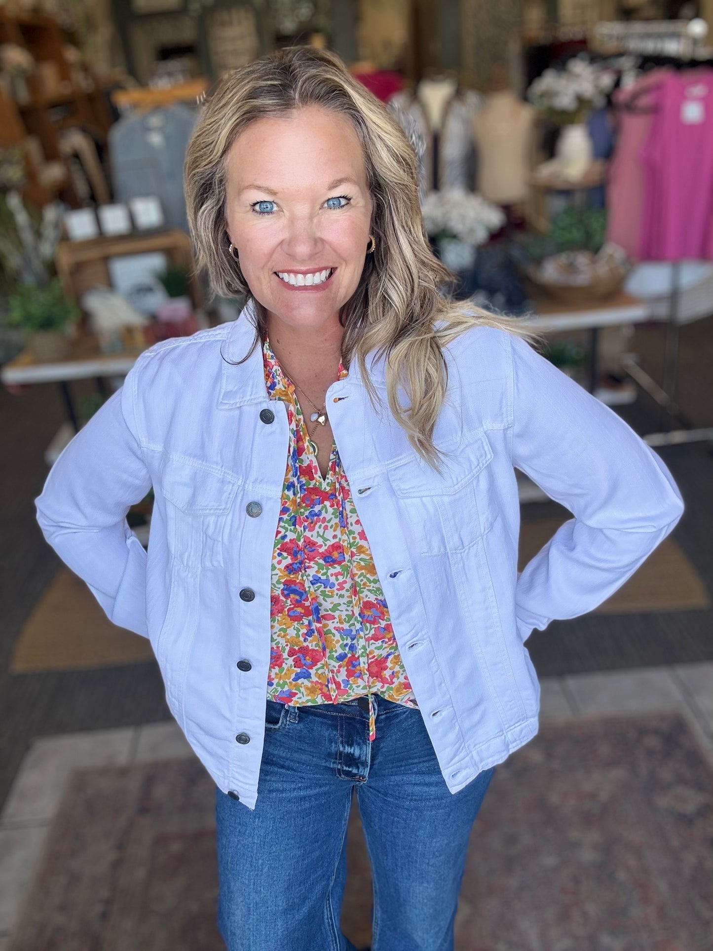 Sunny Days Floral Top