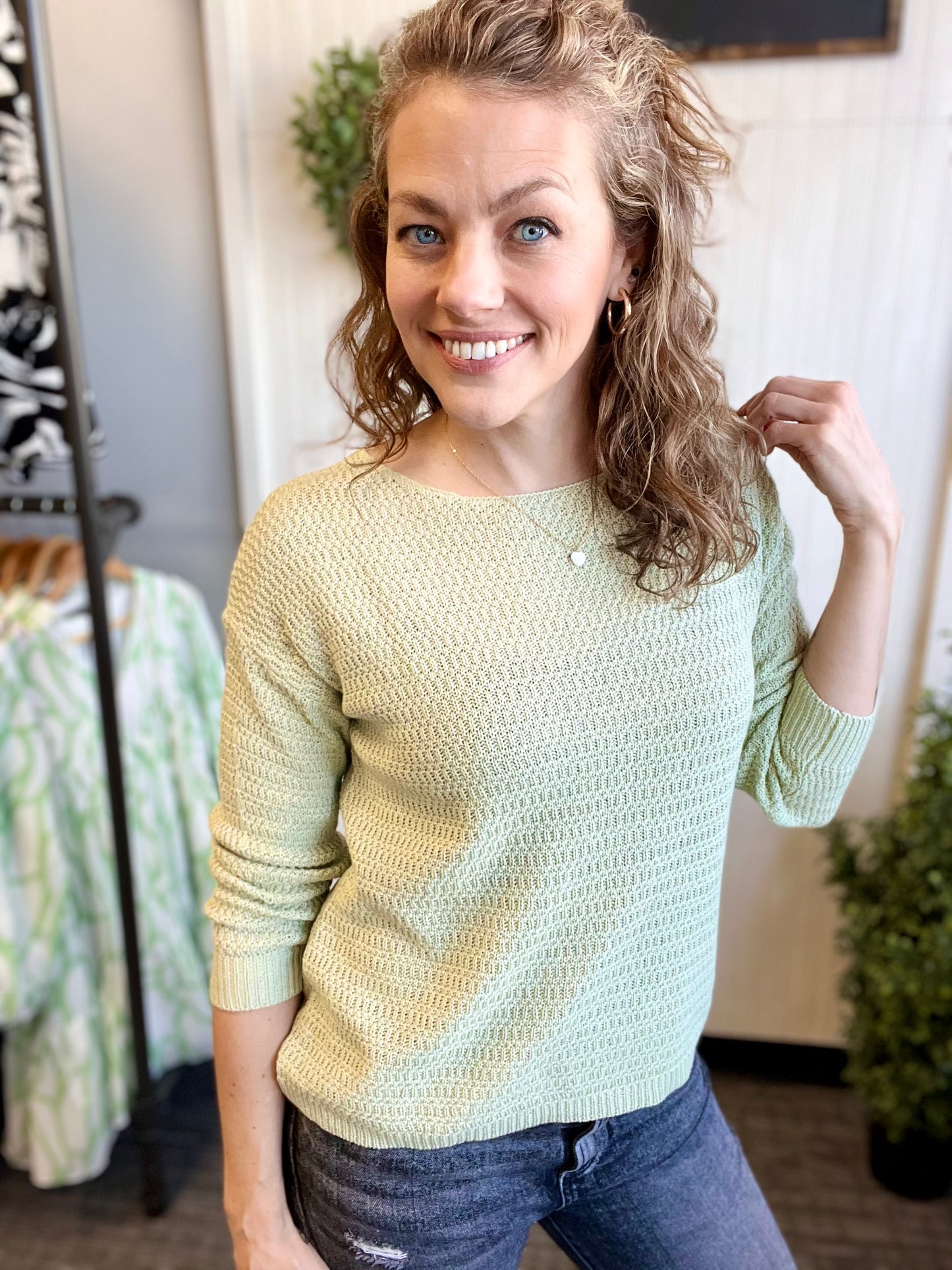 Breezy Loose-knit Sweater
