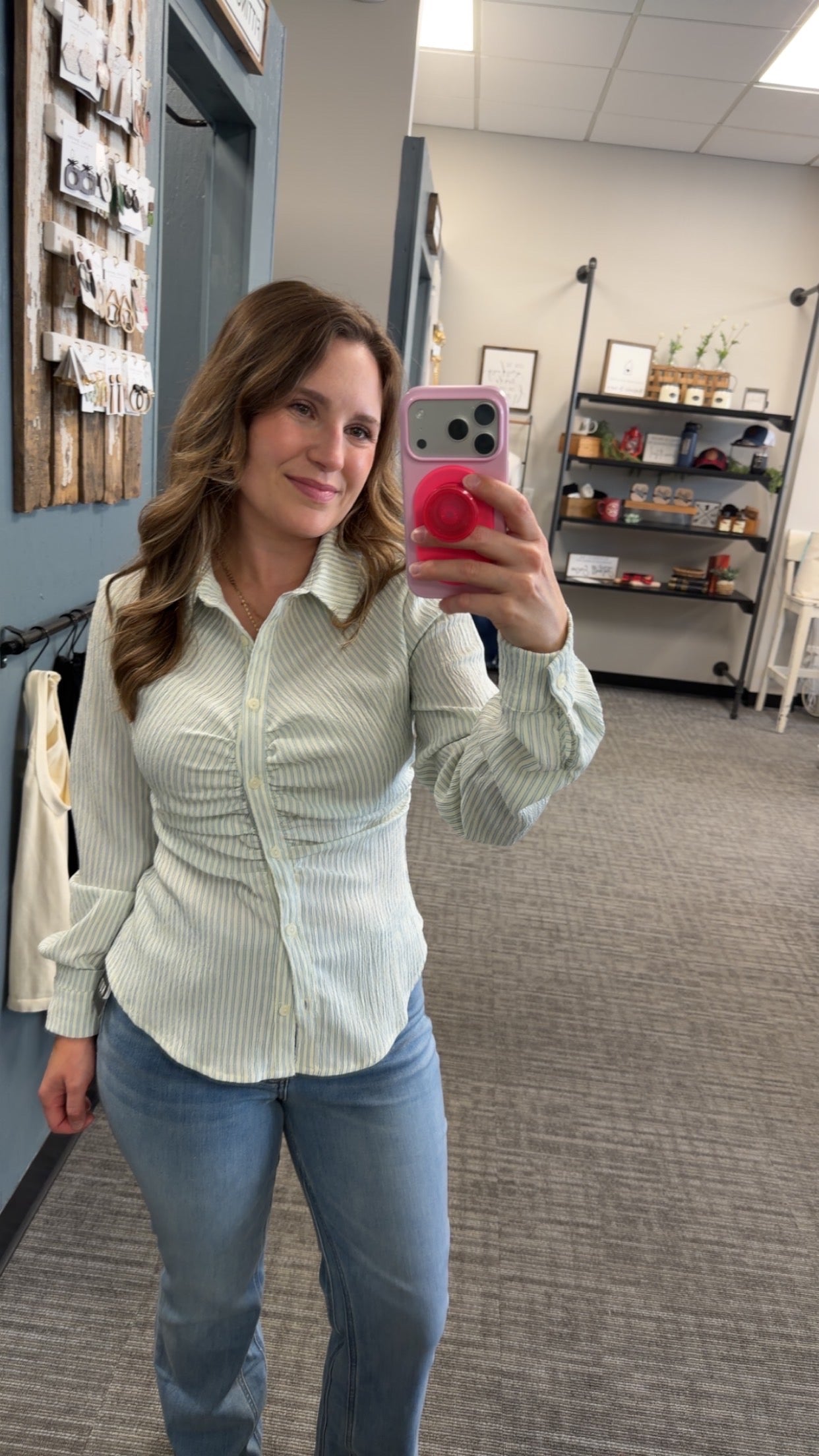 Cool Stripe Blouse