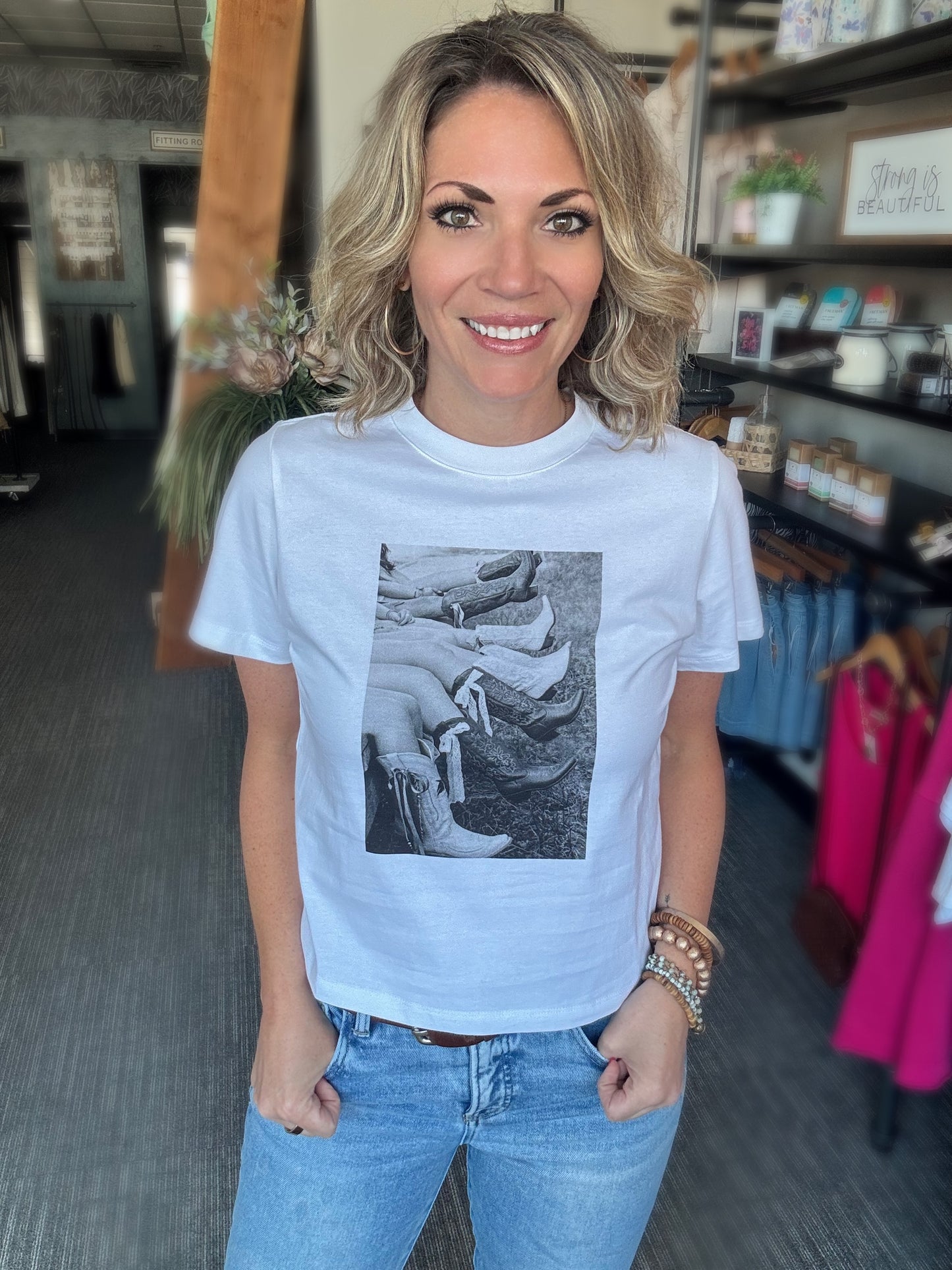 Cowgirl Boots Graphic T-Shirt