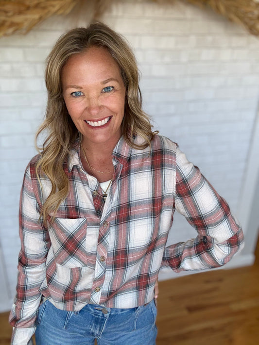 Red Plaid Shirt