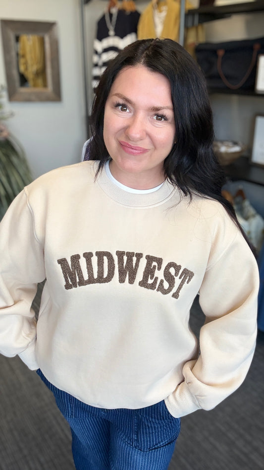 Tan/Brown Midwest Sweatshirt