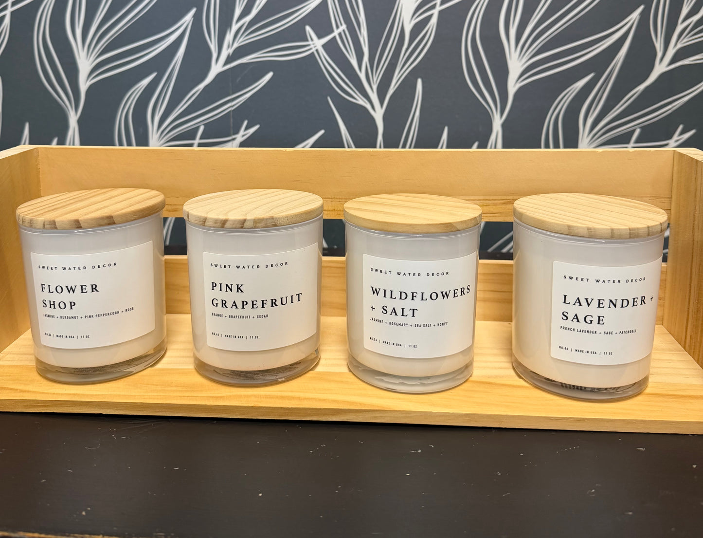 Wood Lid Jar Candle