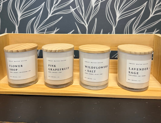 Wood Lid Jar Candle