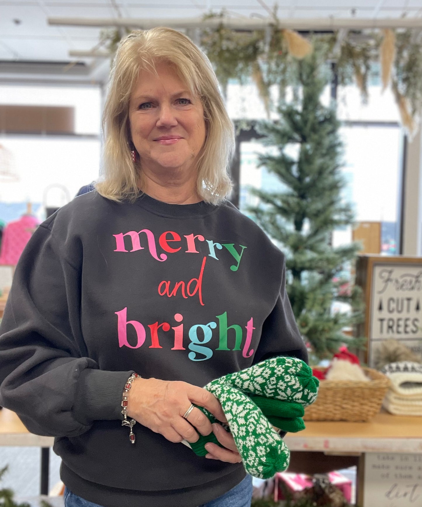 Merry & Bright Sweatshirt