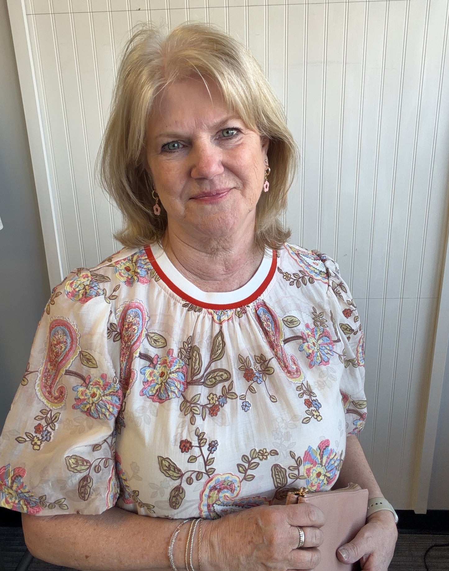 Iris Paisley Embroidered Blouse