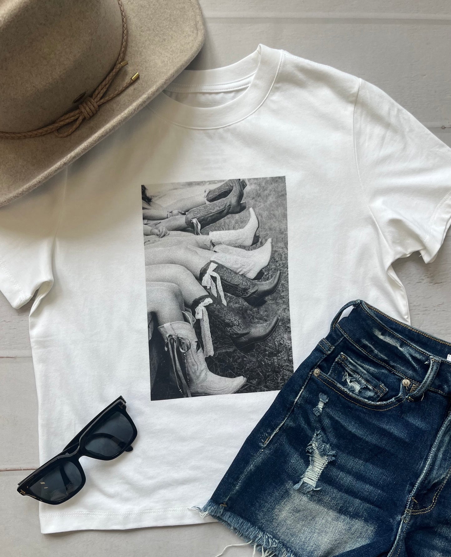 Cowgirl Boots Graphic T-Shirt