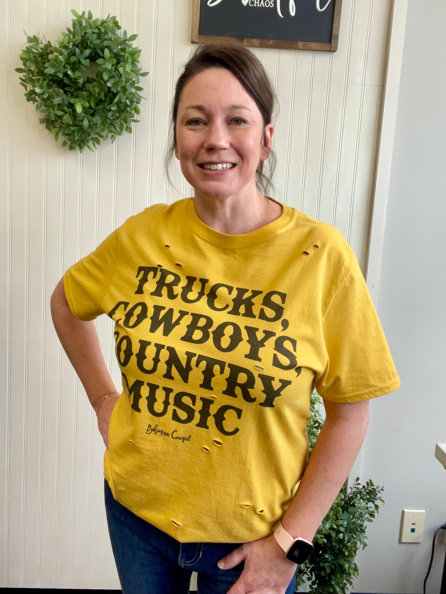 Trucks and Cowboys Tee