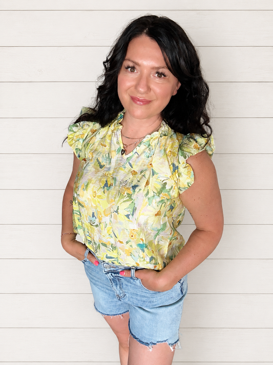 Lori floral top