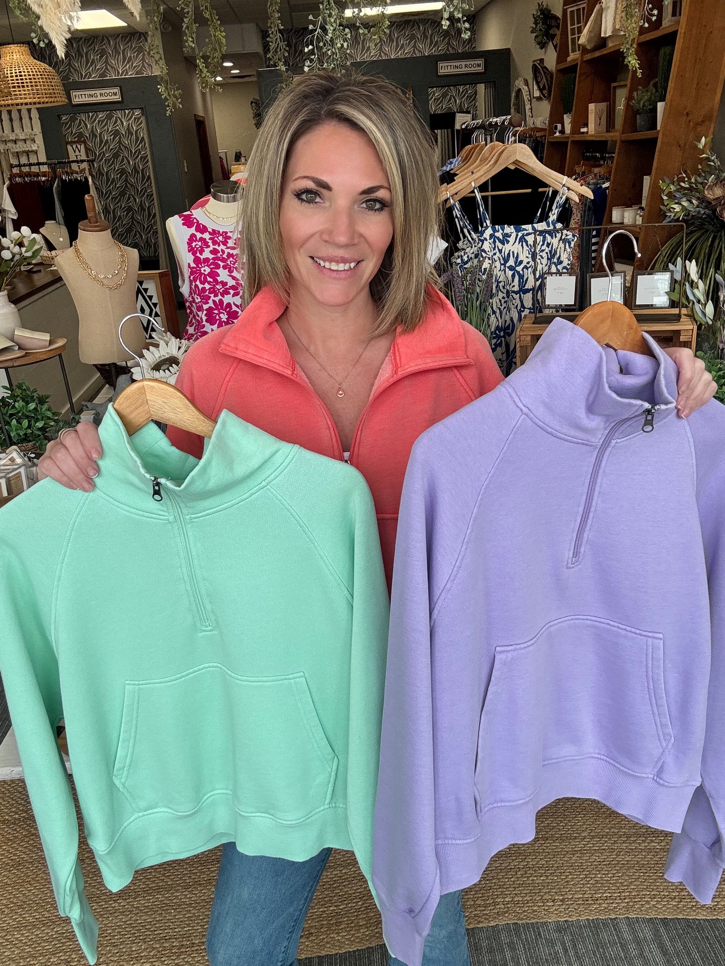 Darcy 1/4 Zip (3 Colors)