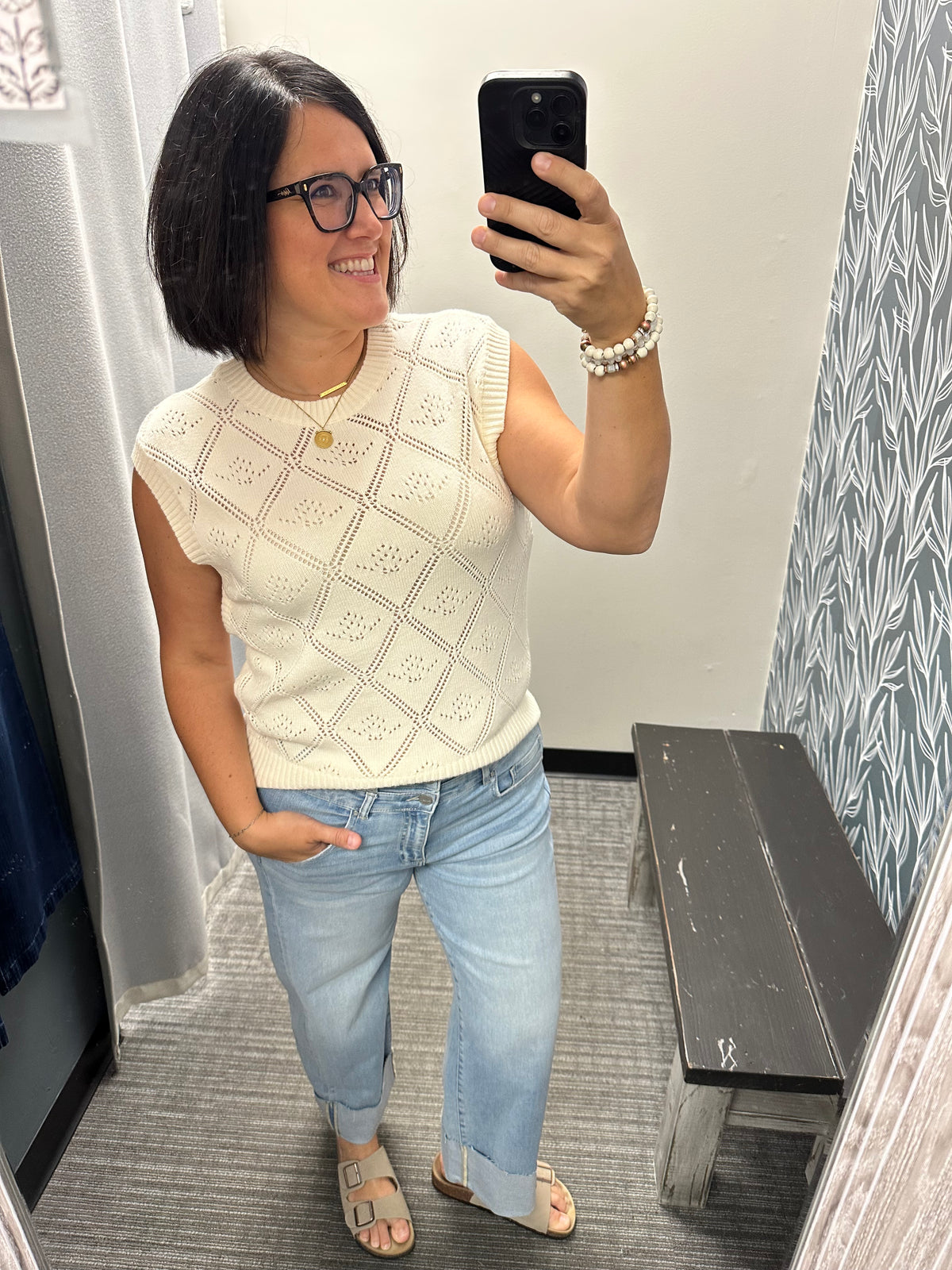 Slouchy Crop Barrel Risen Jeans