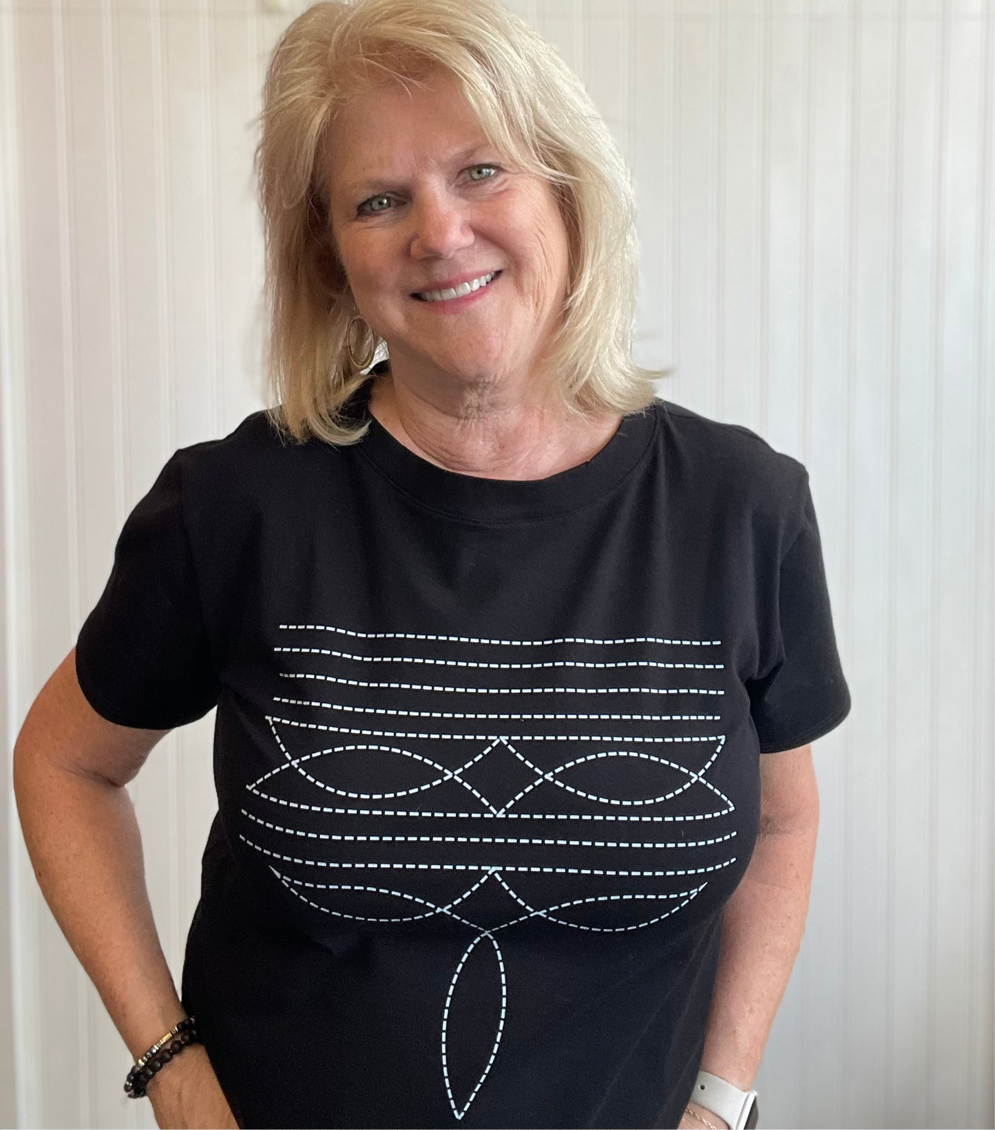 Boot Stitch Graphic T