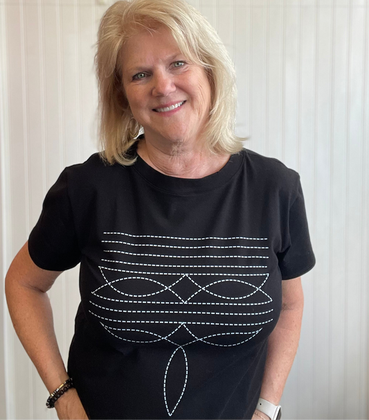 Boot Stitch Graphic T