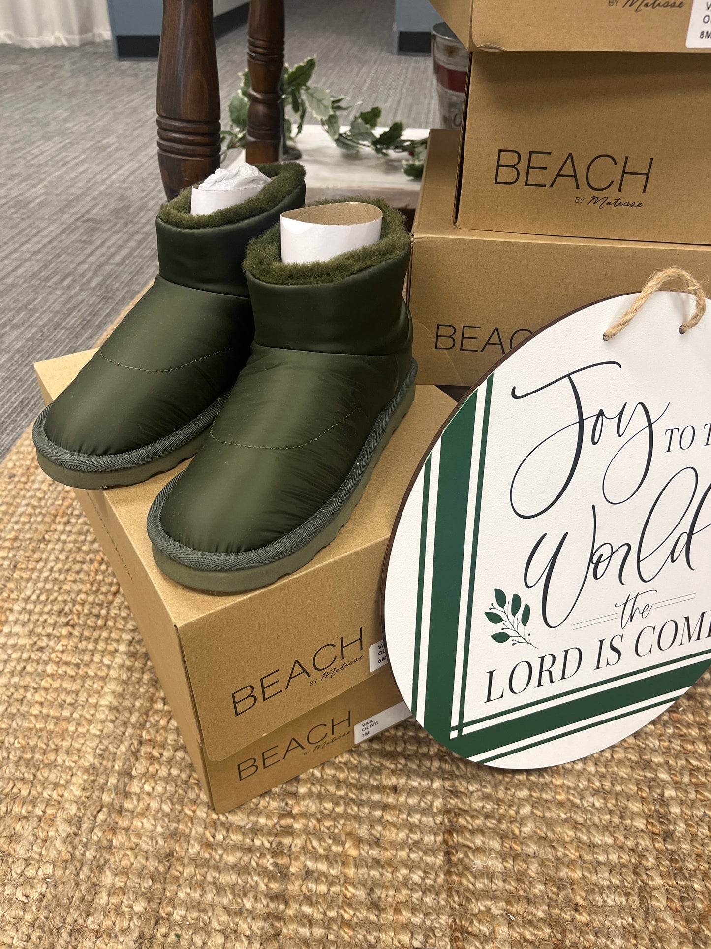 Vail Olive Bootie