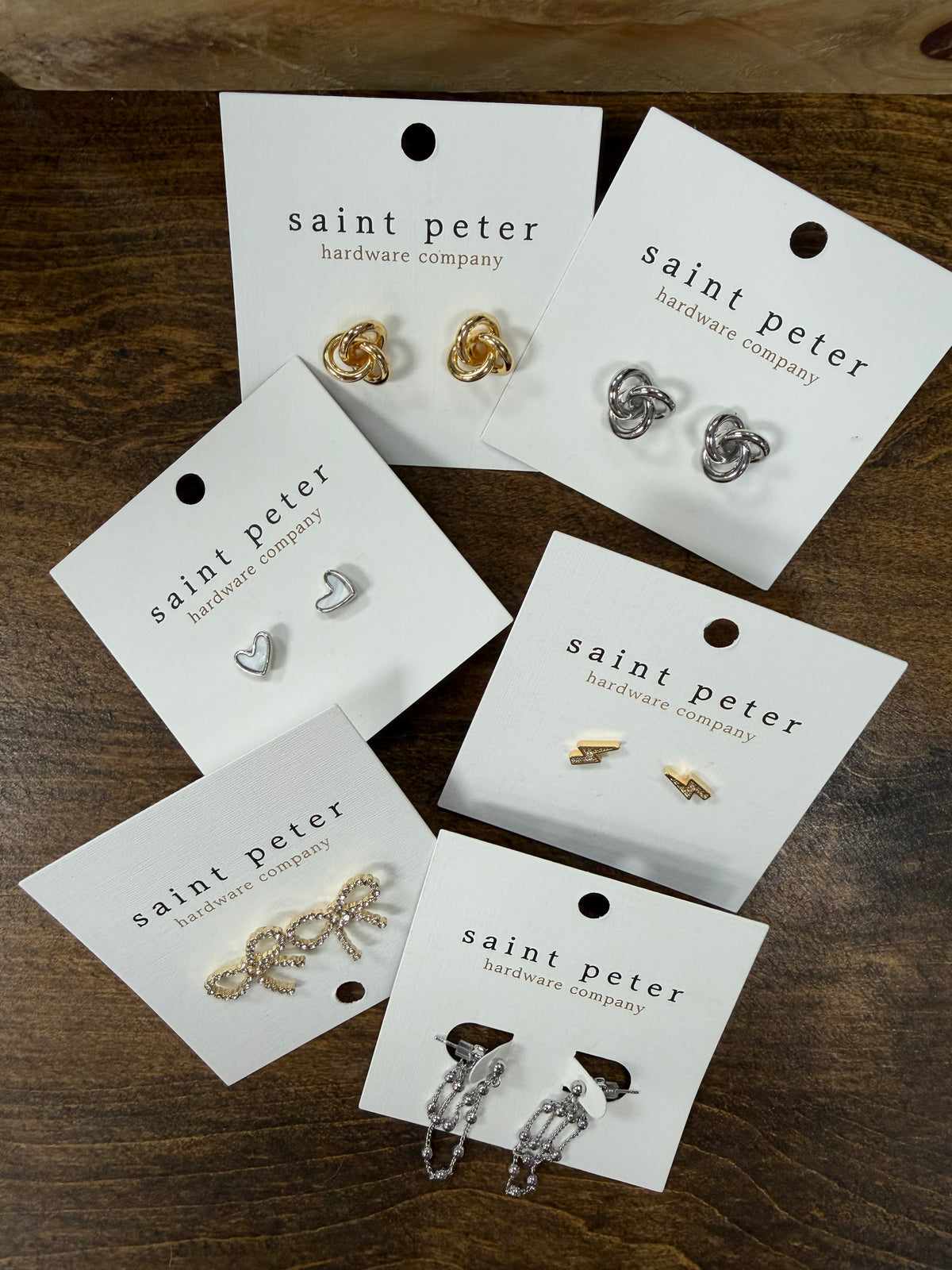 St. Peter Stud Earrings