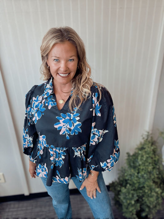 Meg Puff Sleeve Blouse