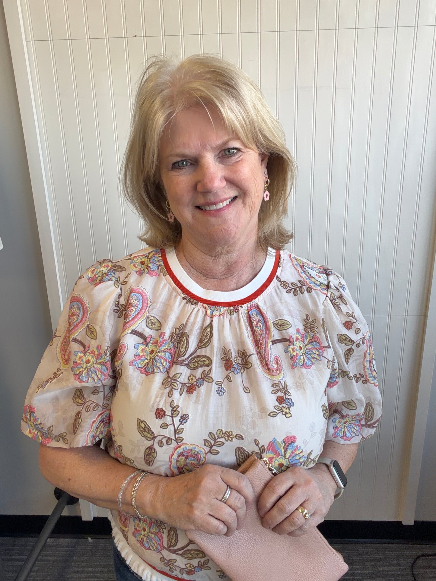 Iris Paisley Embroidered Blouse