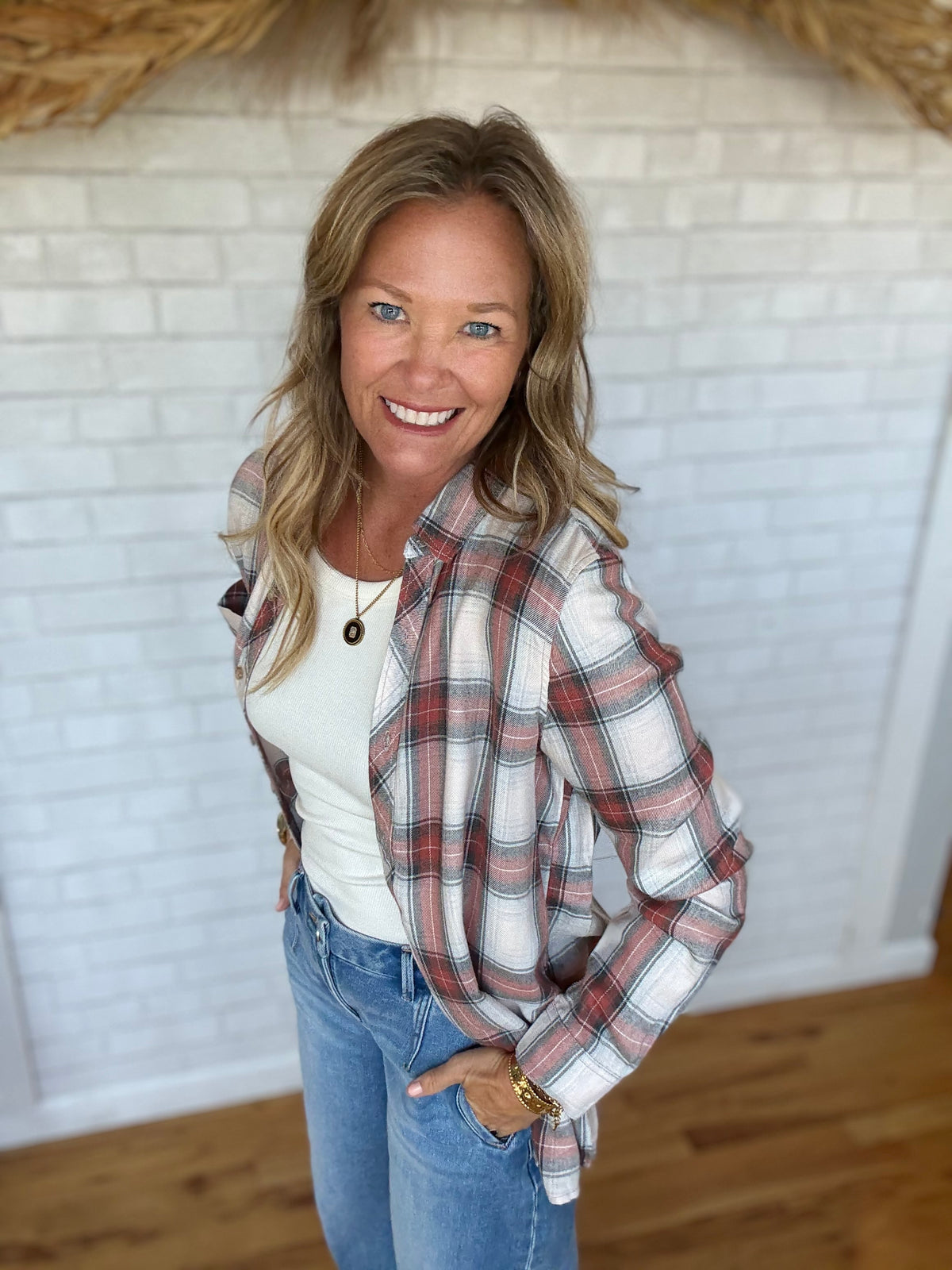 Red Plaid Shirt