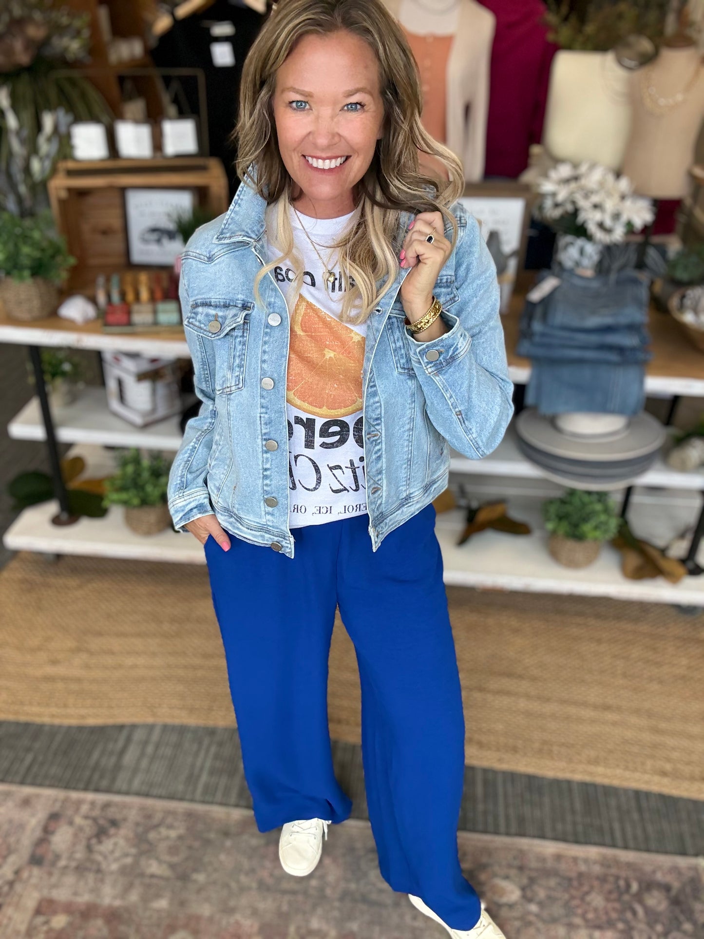 Royal Blue Pants