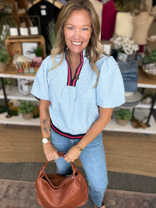 Penelope V-Neck Blouse