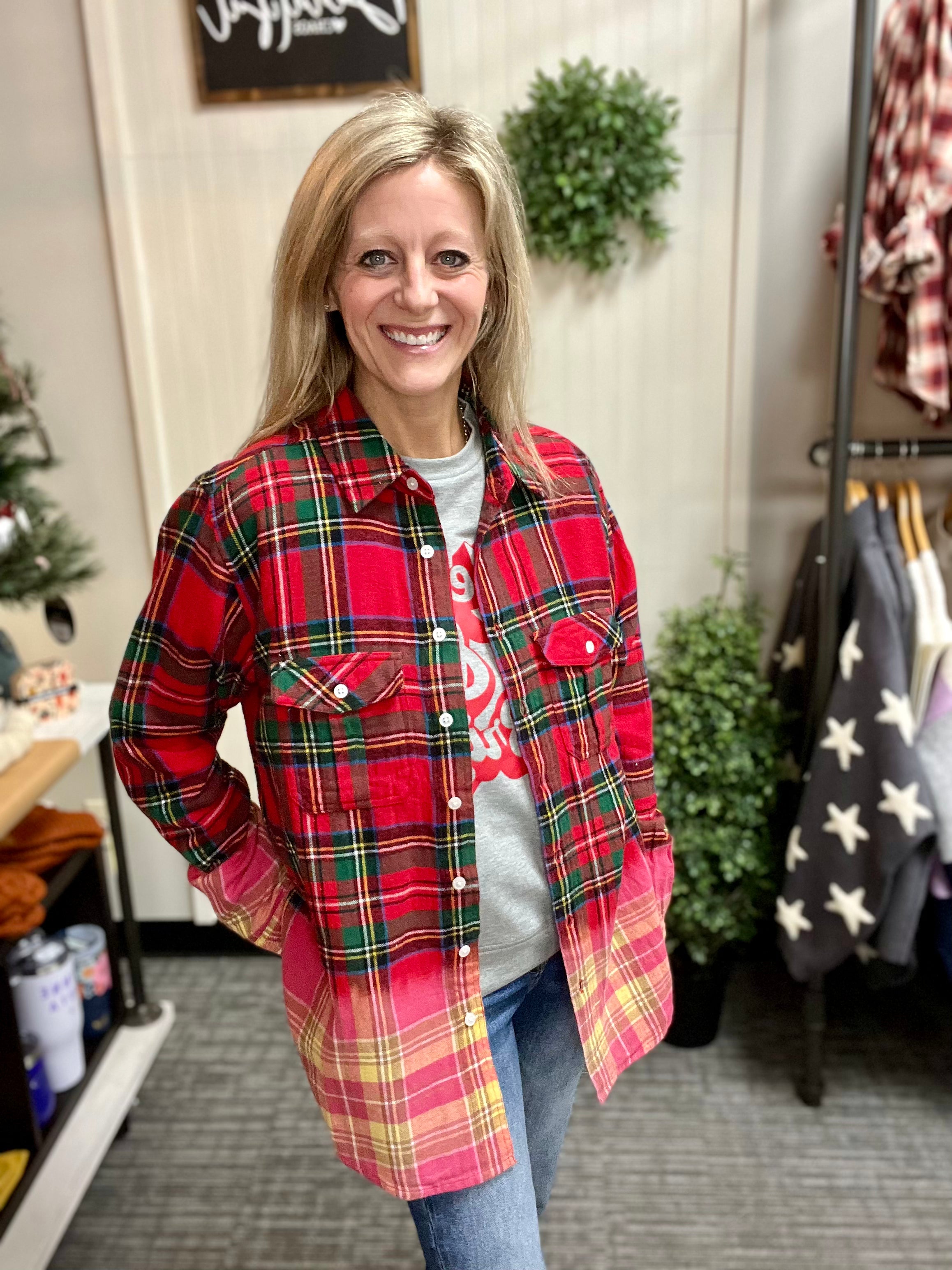 Red/Green Plaid – Shop Chicks Co.