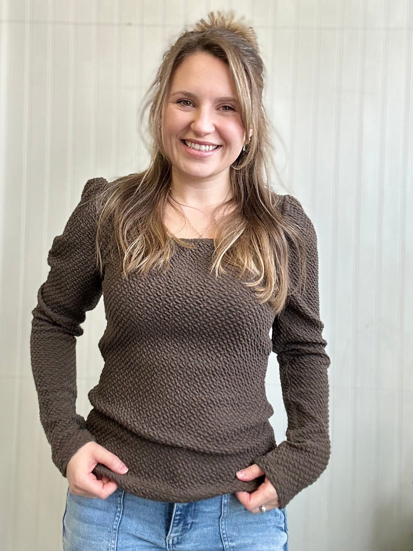 Chocolate Puff Long Sleeve