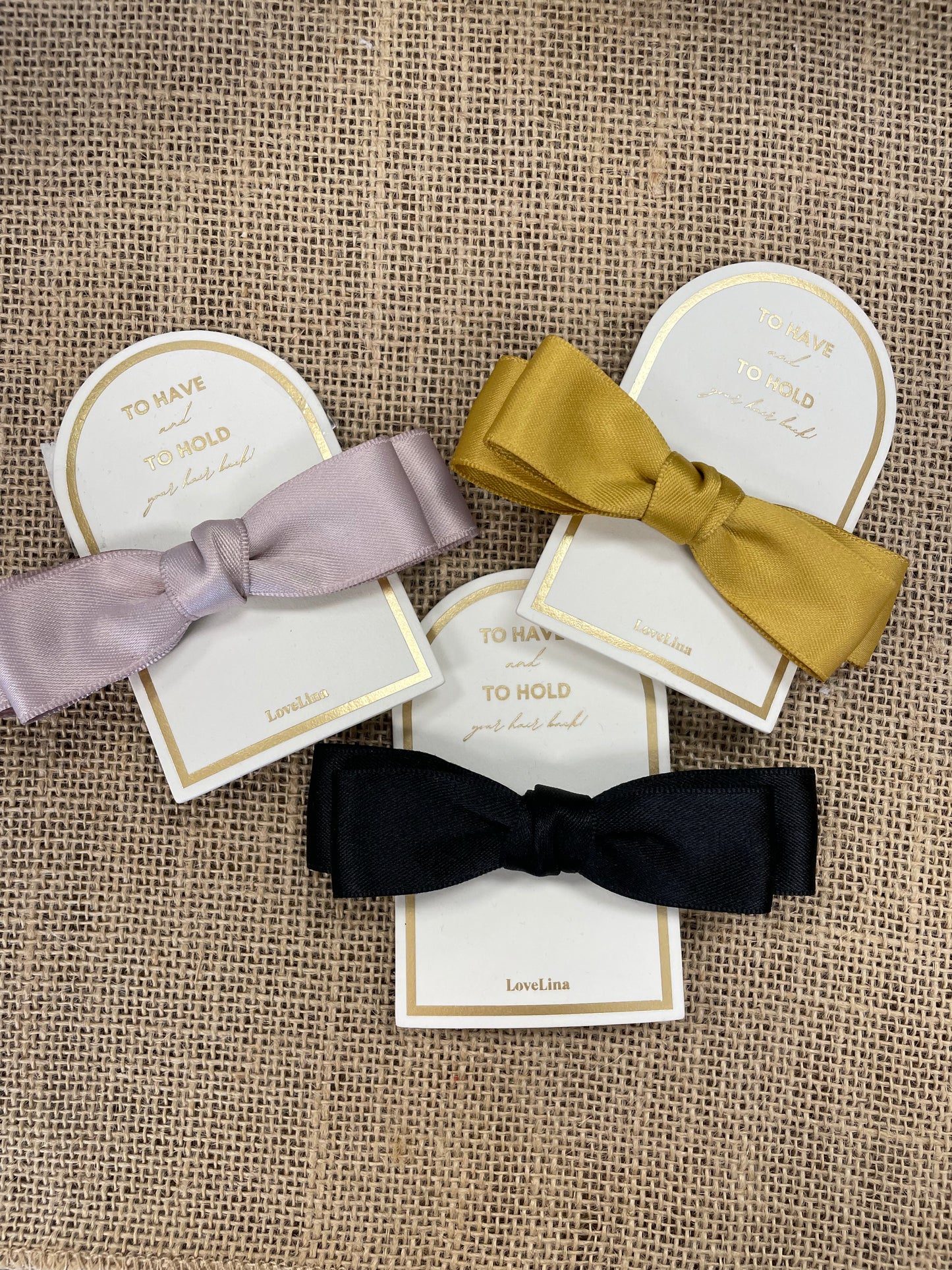 Satin Bow clip