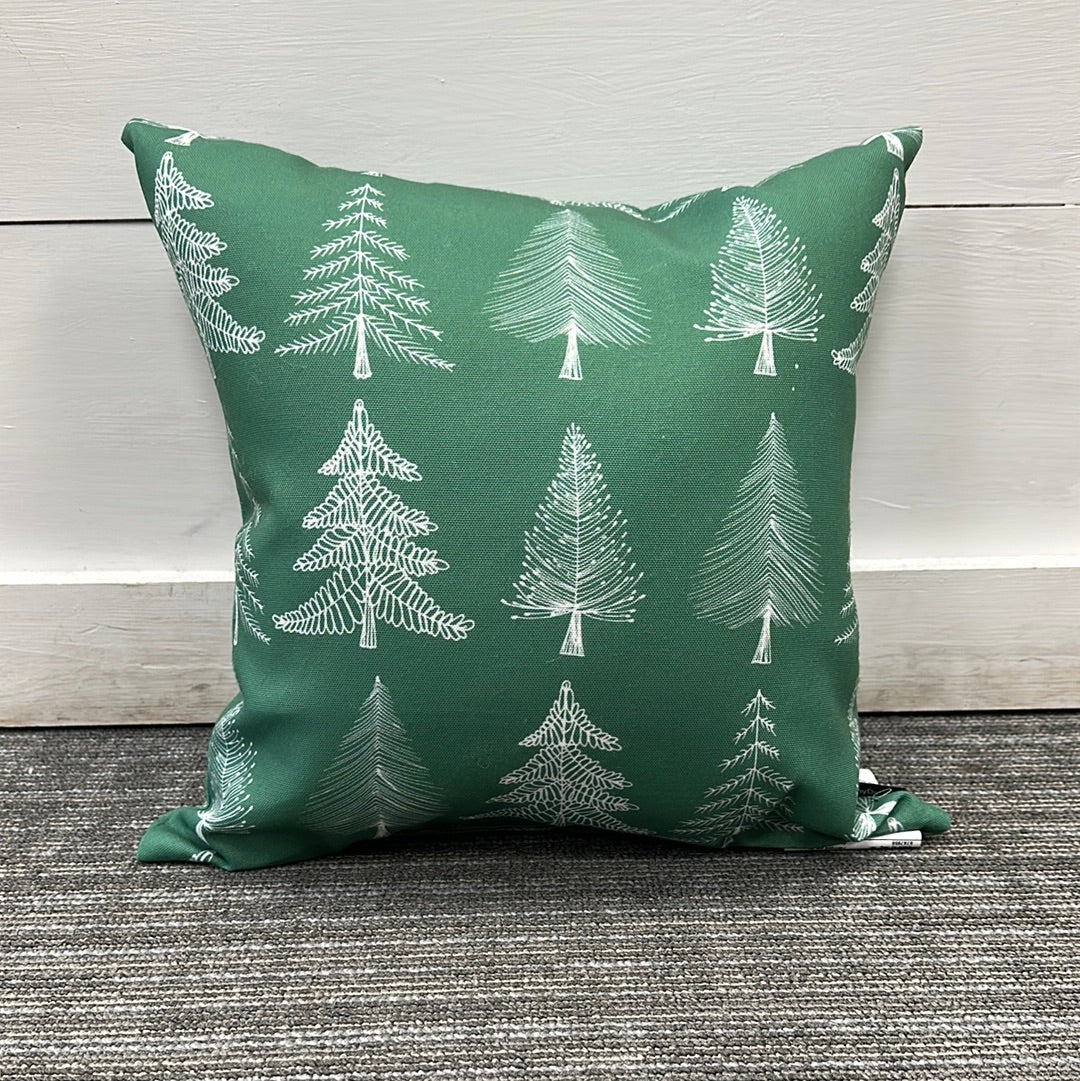 Green Christmas Pillow