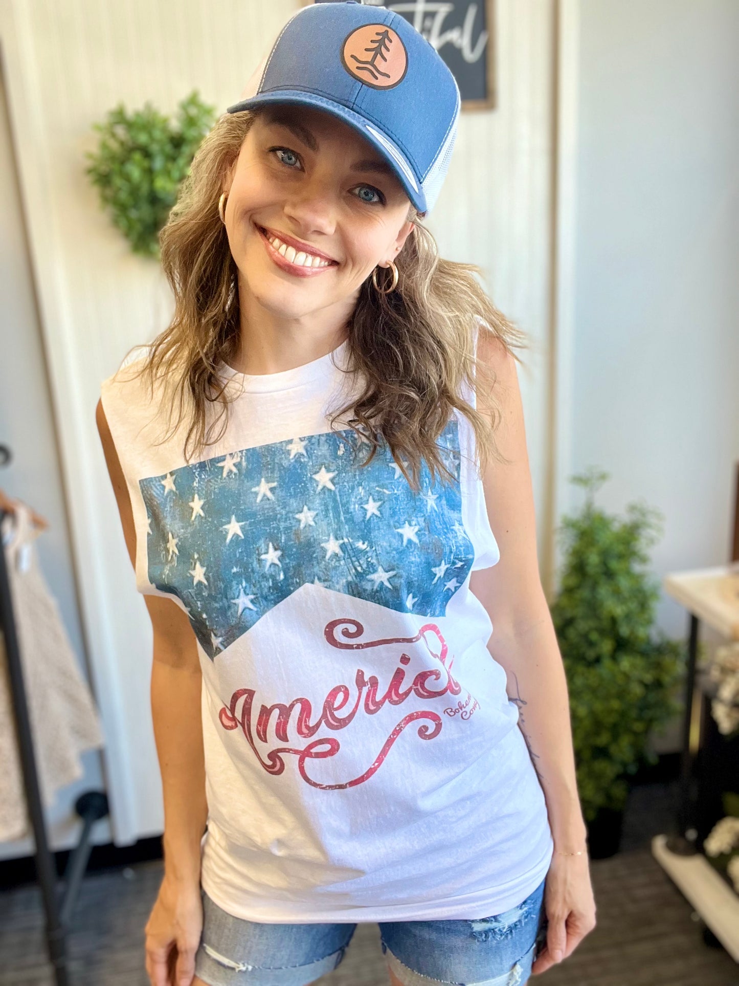 America Graphic Tank