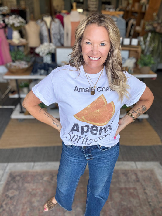 Aperol Spritz Club Oversized Tee