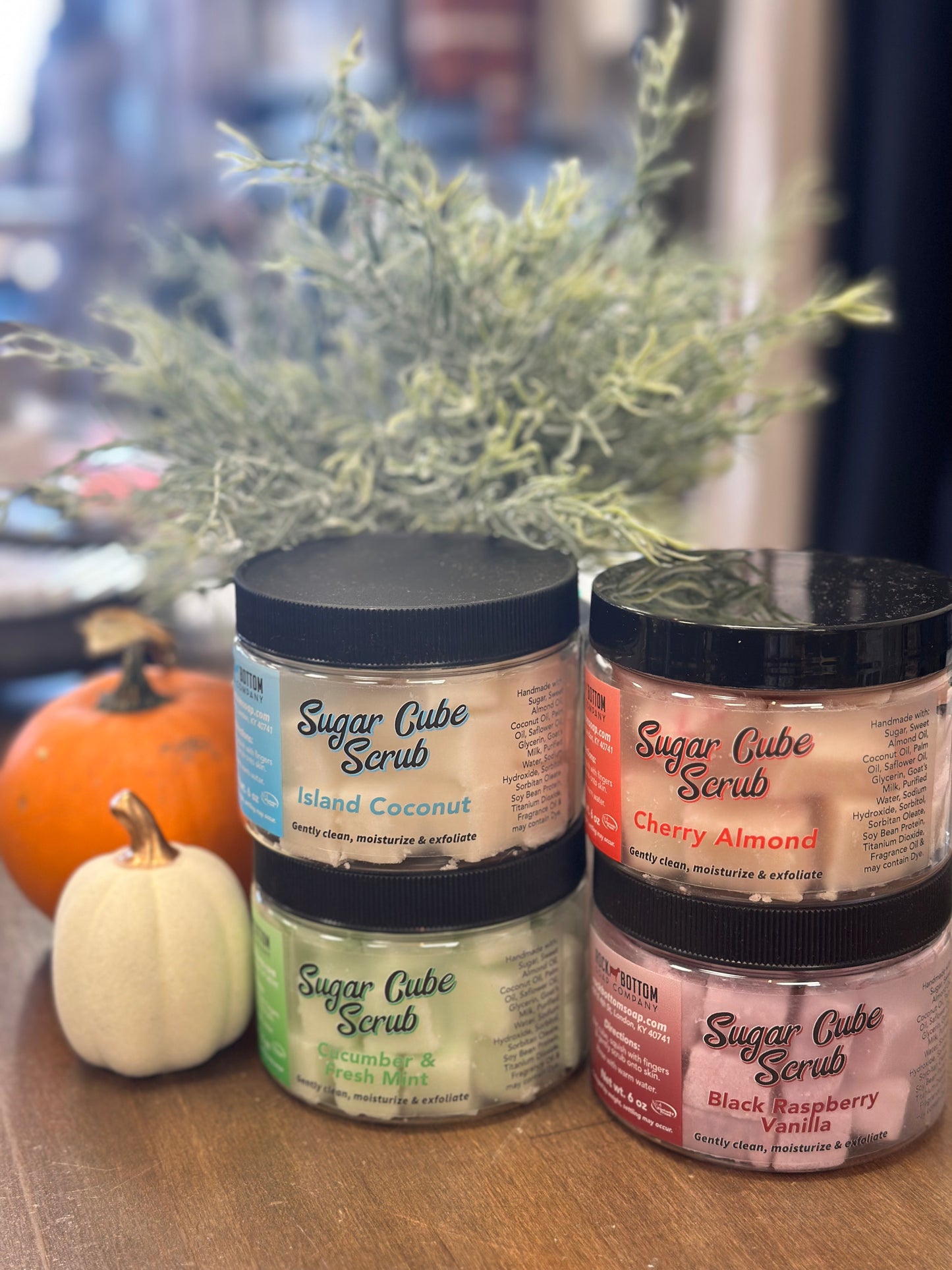 Sugar Cube Scrubs